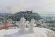 Ljubljana, snow, winter, christmas